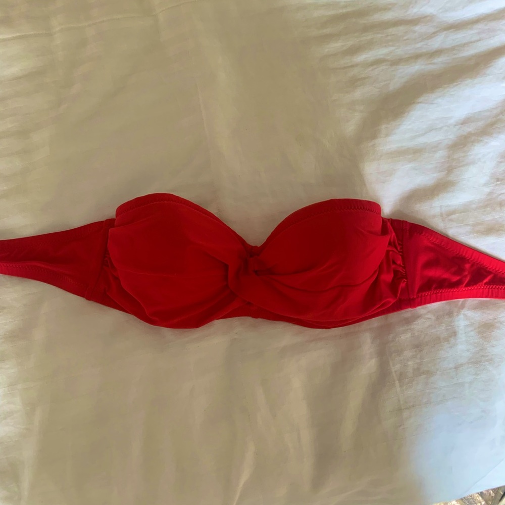 J crew bandeau swimsuit top